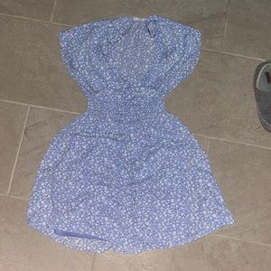 size xs blue dress branded new